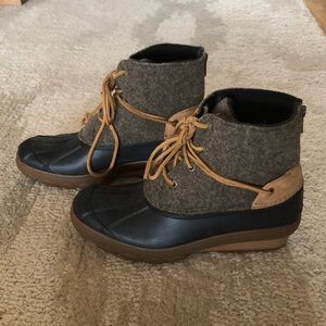 Wool Sperry Top Sider Duck Boots